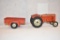 Two 1/16 Scale Tractor & Wagon Toys