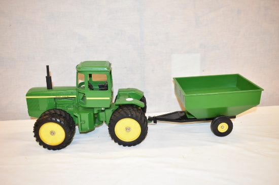 Two ERTL 1/16 Scale John Deere Tractor Toys