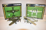 Two 1/48 Scale John Deere Aircraft Replica Toys