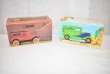 Two Liberty Classics 1/25 Scale Car Banks
