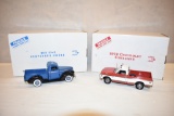 Two Classic Car Replica Toys