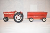 Two 1/16 Scale TRU SCALE Tractor Toys