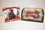 Two ERTL 1/16 Tractor & Engine Toys