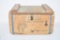 Small Arms Ammunition Wood Box