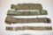 Three Military Canvas Belts & One Ammo Belt