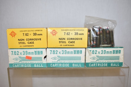 Ammo. 7.62mm x 39. 120 Rds