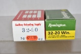 Ammo. 32-20 Win. 100 Rds