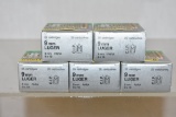 Ammo. 9 mm Luger. 125 Rds.