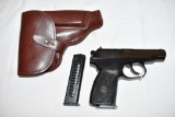Gun. German Makarov 9mm mar. cal Pistol