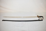 WWII German Nazi Officer's Sword And Scabbard