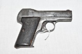 Gun. German STW 32 acp cal Pistol (Parts)