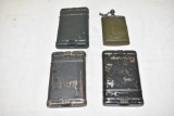 Three Military Cleaning Kits & One Oiler.
