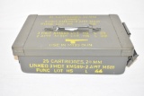 M139 Ammo Can for 25 Cartridges, 20 mm.