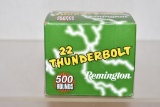 Ammo. 22 LR. 500 Rds
