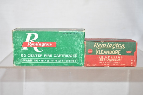 Ammo. Collectible Remington 38 Spec. & 41 Mag