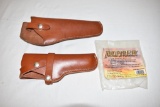 Two Hunter Leather Hand Gun Holsters