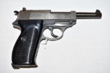 Gun. Walther AC 44 Nazi Marked P38 9 mm Pistol