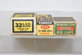 Ammo. Three Collectible Boxes with 22 cal Ammo