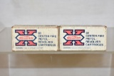 Ammo. Two Western Collectible Boxes with 32 cal