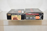 Ammo.  300 Win Mag, Winchester & HSM, Total 40 Rds