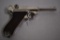 Gun. Mauser Model P08 Luger 9mm cal Pistol (Nazi)
