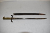 German Bayonet with Leather Scabbard