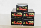Ammo. 9mm Luger. 250 Rds