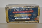 Ammo. Collectible Peters Box, 351 Win. 50 Rds