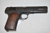 Gun. Swedish (Husqvarna) Model 1907 9mm cal Pistol