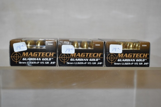 Ammo. 9mm Luger. 60 Rds