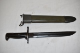 1942 UHF M1 Garand Bayonet and Scabbard