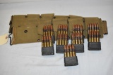 Ammo.  30-06. 72 Rds. in Ammo Belt & Clips