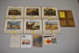 Six Remington Gun Advertising Display Kits