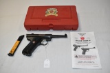 Gun. Ruger Mark II Fifty Year 22 cal. Pistol