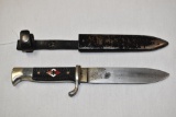 WWII German Nazi Youth Knife and Sheath
