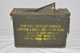 Ammo. 30 cal.  250 Rds in Ammo Can