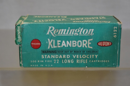 Collectible Ammo.  Remington, 22 cal, 500 Rds