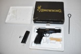 Gun. Browning Mod H P Belgium 30 luger cal. Pistol