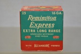 Collectible Ammo. Remington 16 ga, 25 Rds.