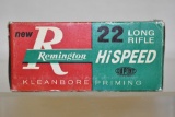 Collectible Ammo. Remington Hi Speed 22 LR 500 Rds