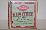 Collectible Ammo. Western New Chief 12 ga Paper