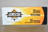 Ammo. 22 LR, 500 Rds