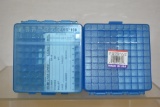 Eight 100 Round Plastic Ammo Cases