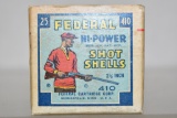 Collectible Ammo. Federal 410 ga, 21 Rds