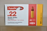 Ammo. 22 LR, 500 Rds