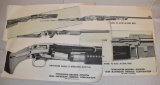 Five Winchester Model Description Posters