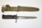 US M6 MILPAR COl Bayonet and Scabbard