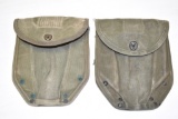 2 WWII Shovel Covers
