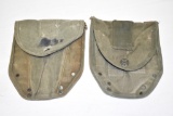 2 WWII Shovel Covers