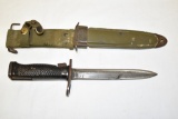 US M6 MILPAR COl Bayonet and Scabbard